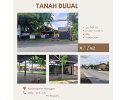 Dijual Tanah Pinggir Jalan Nasional Semarang Purwodadi Lokasi Usaha Strategis - Demak 