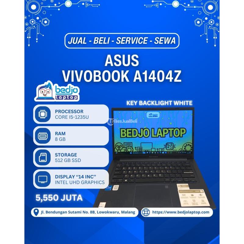 Asus Vivobook A1404Z Core i5, Laptop Second Key Backlight - Malang Kota