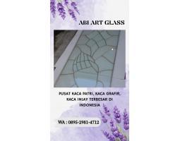 Kaca Stained Kaca Patri Grafir Inlay Gereja - Bangka