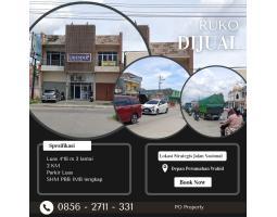 Jual Ruko 2 Lantai Tipe 144 Strategis Depan Perumahan Wahid Mranggen - Demak