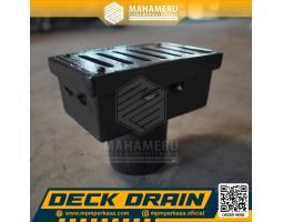 Deck Drain Saluran Pembuangan Air dari Besi Cor untuk Proyek Konstruksi - Malang