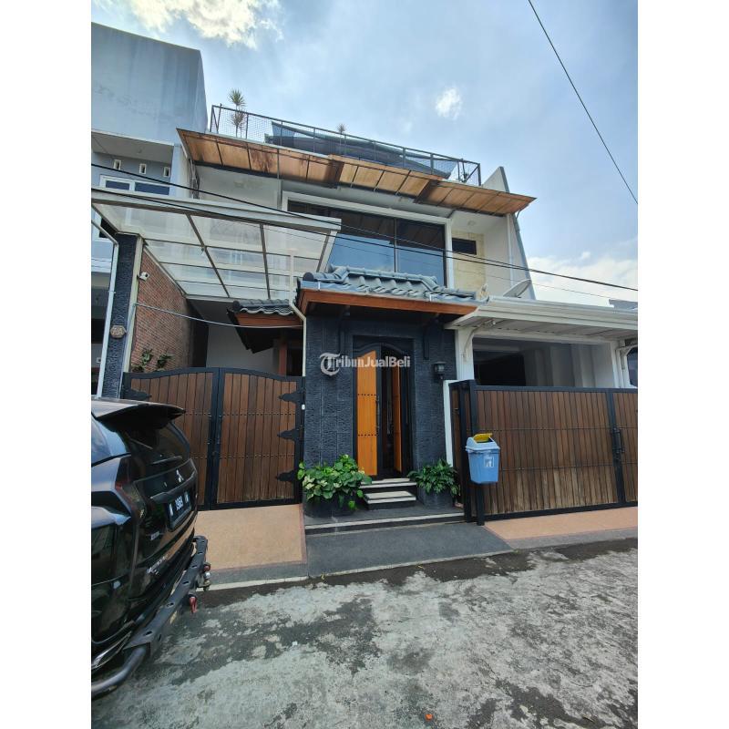 Jual Rumah Siap Huni Minimalis Modrn 3 Lantai Tipe 250 - Malang Kota