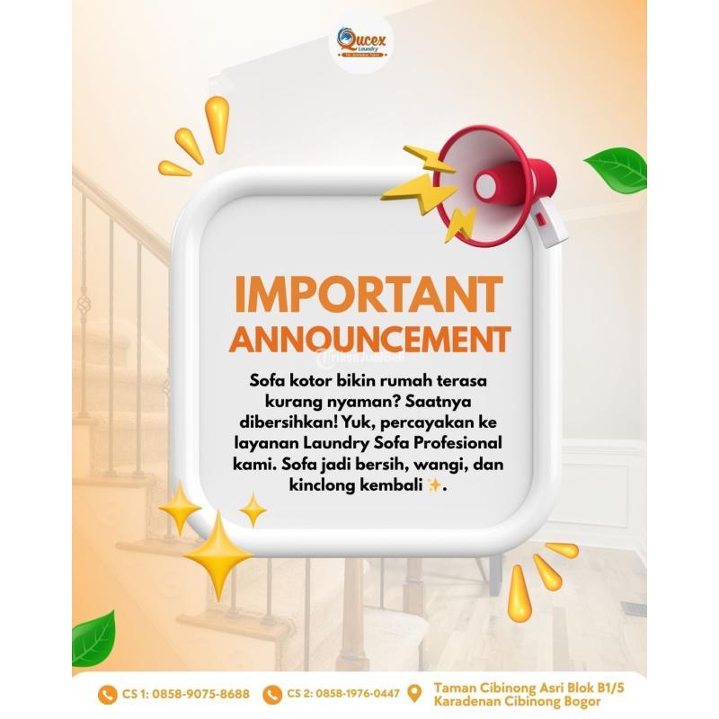 Laundry Sofabed di Bojong Baru - Bogor