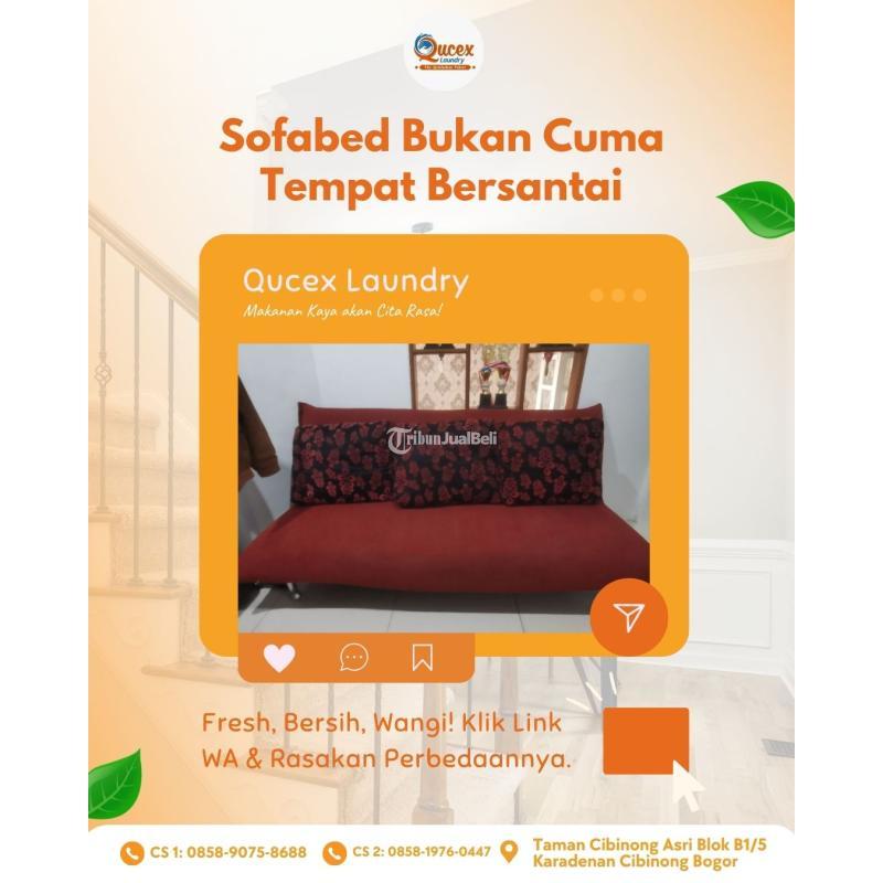Laundry Sofabed di Bambu Kuning - Bogor
