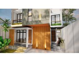 Dijual Rumah 2 Lantai Desain Industrial, Dekat Sleman City Hall - Sleman