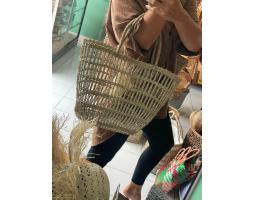 Seagrass Bag Natural Anyam - Badung 