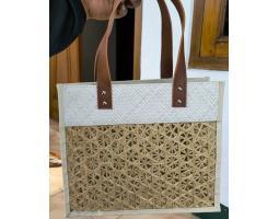 Tas Pandan Bambu Natural - Jakarta Barat 