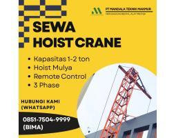 Sewa Rental Hoist Crane - Pontianak