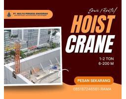 Sewa Hoist Crane 1-2 Ton - Surabaya