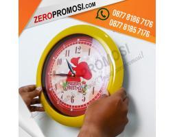 Hadiah Akhir Tahun Eksklusif Jam Dinding Natal Custom - Tangerang Kota