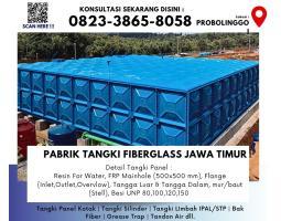 Supplier Penyedia Tangki Fiberglass FRP 5000 Liter - Probolinggo