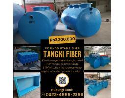 Tangki Fiberglass Panel dan Silinder Stok Air Anti-Mampet - Jepara
