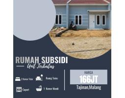 Dijual Rumah di Tlogowaru Tajinan Tipe 30 2KT 1KM SHGB - Malang 