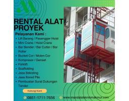 Rental Alat Konstruksi Lengkap Cepat Terpercaya PT. Mandala Teknik Makmur - Bantul
