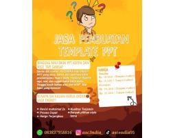 Jasa Pembuatan Template Power Point Profesional, Layanan Desain - Sidoarjo