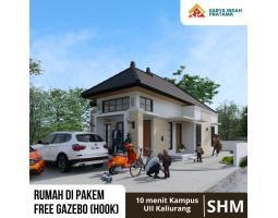 Dijual Rumah Guest House Siap Bangun SHM Free Gazebo Dekat Kampus UII Kaliurang - Sleman