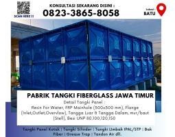 Tangki Air Fiberglass FRP 12000 Liter Anti Pecah - Batu