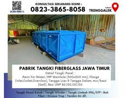 Suuplier Tangki Fiberglass Reservoir Kotak 20000 Liter - Trenggalek