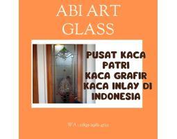 Kaca Patri Grafir Inlay Gereja Katolik - Maluku Tengah