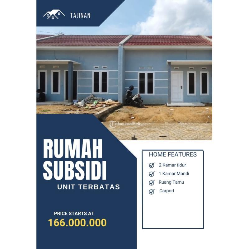 Dijual Rumah di Tajinan Tipe 30 2KT 1KM Legalitas SHM - Malang 