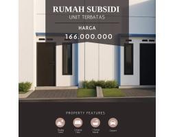 Dijual Rumah Subsidi Murah Tanpa DP Lokasi Kambingan Dekat Kampus UM 2 - Malang