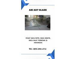 Kaca Stained Kaca Patri Grafir Inlay Gereja - Bangka Barat