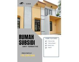 Dijual Rumah Subsidi Siap Bangun, Siap Huni Lokasi Tajinan 6km Gor Kenarok - Malang