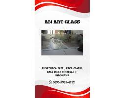 Kaca Stained Kaca Patri Grafir Inlay Gereja - Bangka Selatan