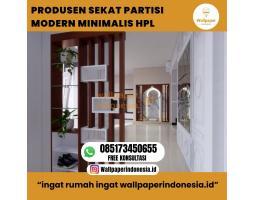 Sekat Partisi Modern Minimalis HPL - Malang 