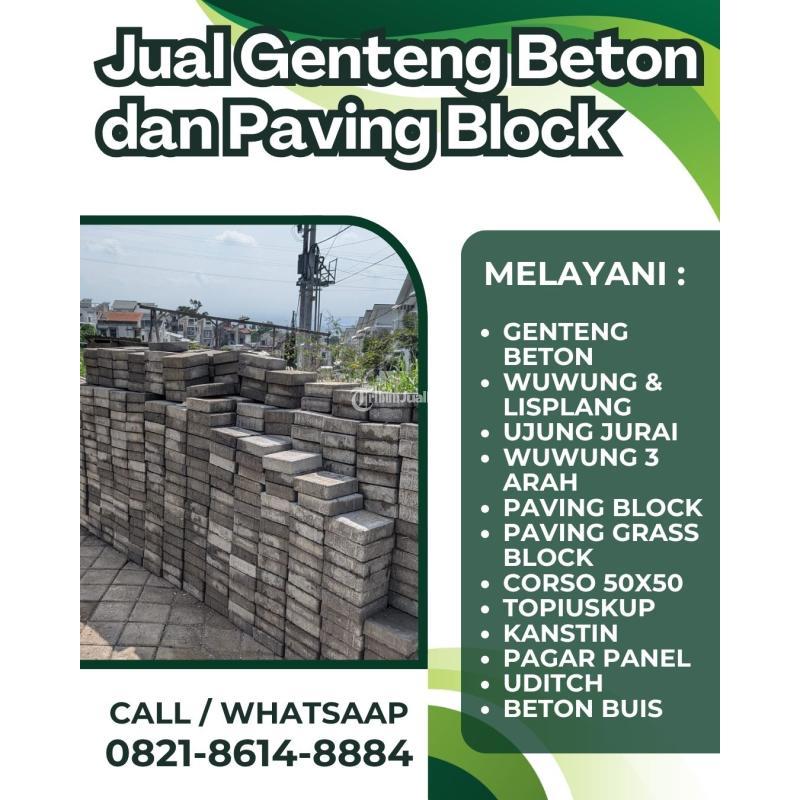 Paving Block Murah, Bebas Perawatan - Malang