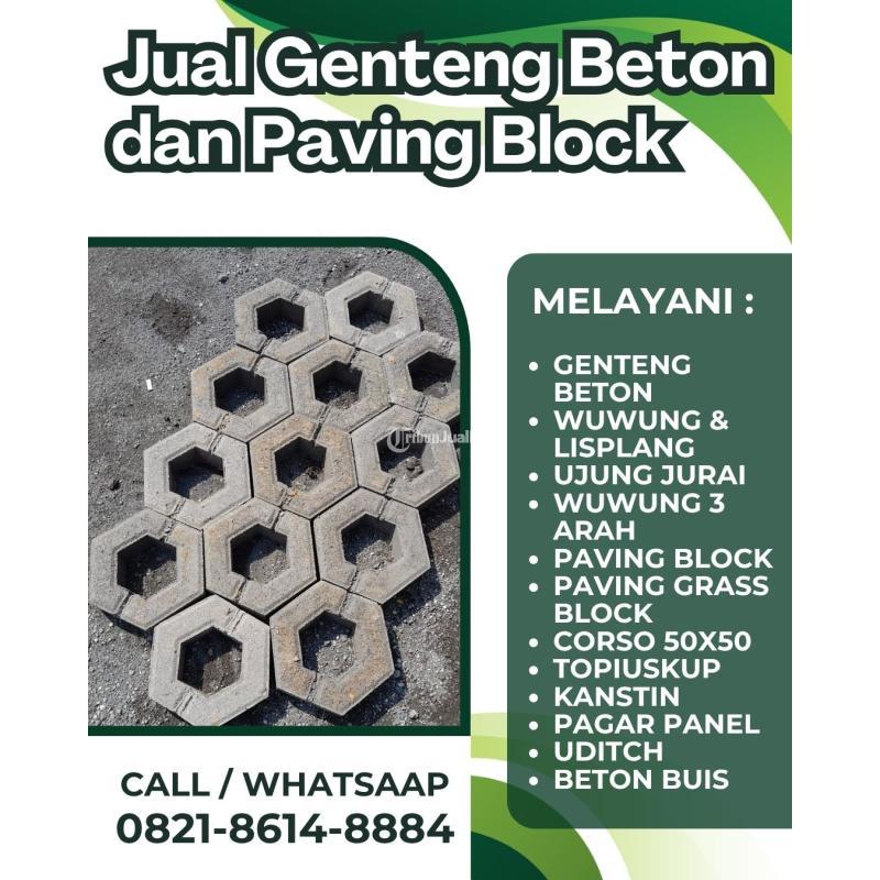 Paving Block Murah, Bebas Perawatan - Malang