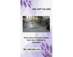 Kaca Stained Kaca Patri Grafir Inlay Gereja - Bangka Tengah