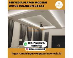 Penyedia Plafon Modern Untuk Ruang Keluarga - Malang Kota