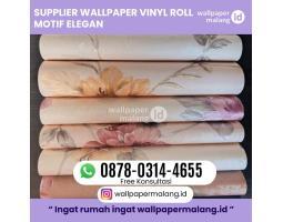 Supplier Wallpaper Vinyl Roll Motif Elegan - Malang