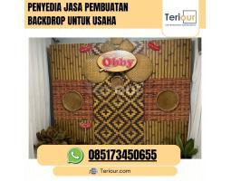 Jasa Pembuatan Backdrop Untuk Usaha - Malang Kota
