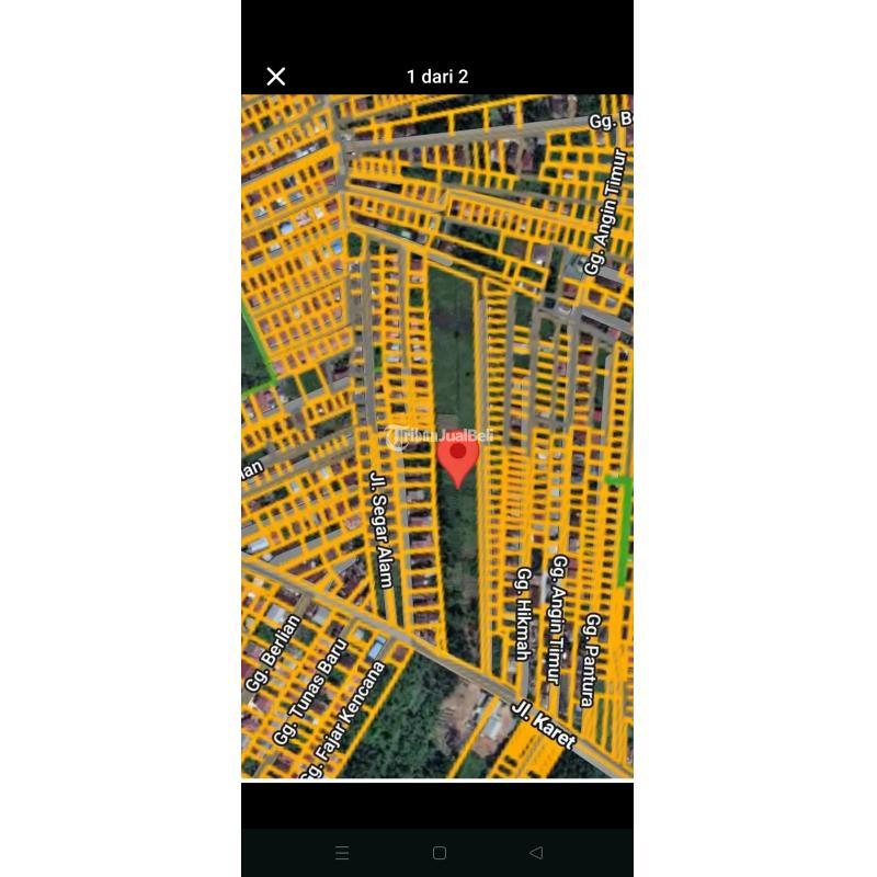 Dijual Tanah Pinggir Jalan Karet Luas 15.213 - Pontianak