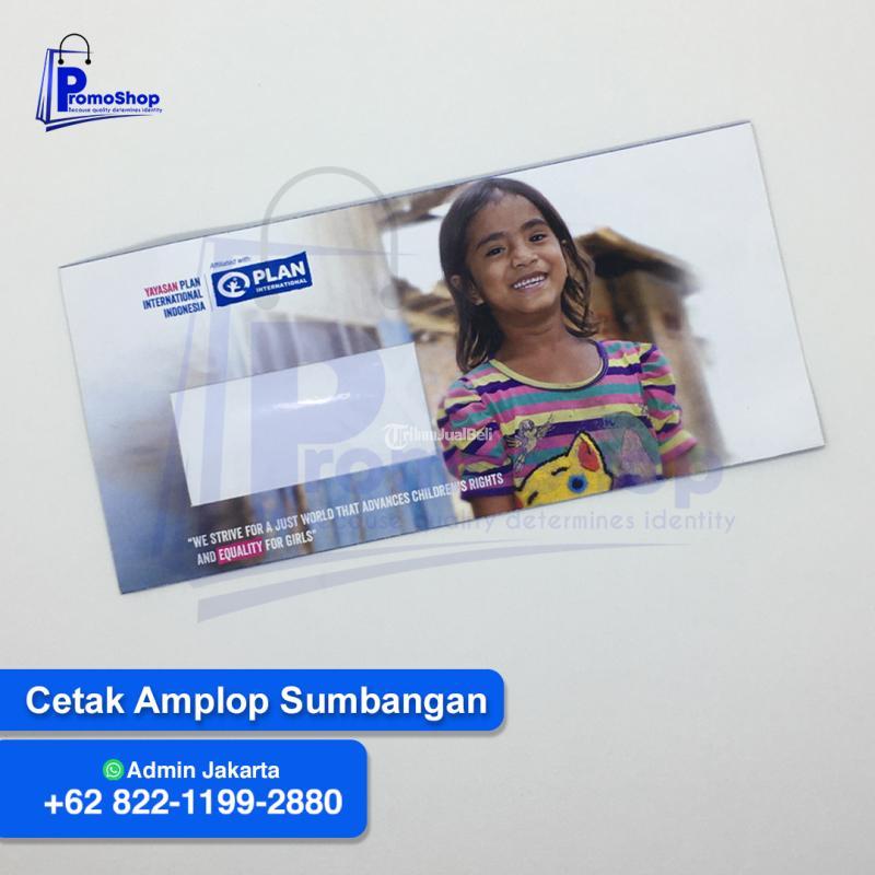 Cetak Amplop Sumbangan Custom Ukuran Paperline Murah - Jakarta Timur