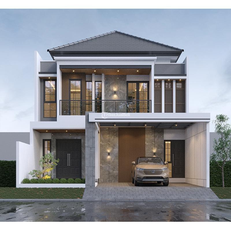 Dijual Rumah Baru Modern Minimalis Lokasi Berada Di Kawasan Elit Perum Araya Golf - Malang Kota