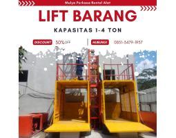 Sewa Lift Barang 1-4 Ton,  Kota Batu - Malang