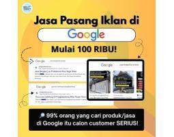 Jasa Pembuatan Iklan Google Ads Tampil Halaman Satu - Surabaya 
