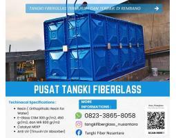 Penampungan Tangki Air Fiberglass FRP 25000 Liter Berkualitas - Rembang
