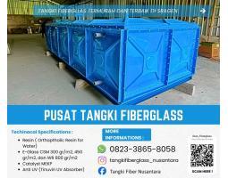Tangki Air FRP Fiberglass Kapasitas 45000 - Sragen