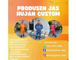 Jas Hujan Custom Kualitas Terbaik - Sidoarjo 