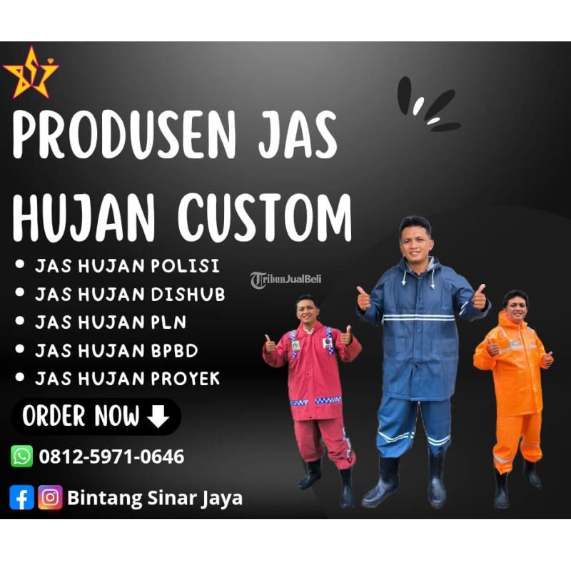 Jas Hujan Custom Kualitas Terbaik - Sidoarjo