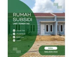 Dijual Rumah Subsidi Tipe 30 2KT 1KM Legalitas SHM - Malang 