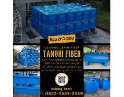 Tangki Fiberglass Panel dan Silinder Cadangan Air Jernih - Wonosobo
