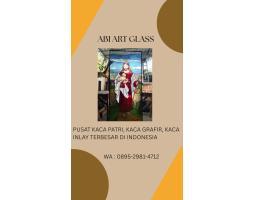 Kaca Stained Kaca Patri Grafir Inlay Gereja - Kepulauan Anambas