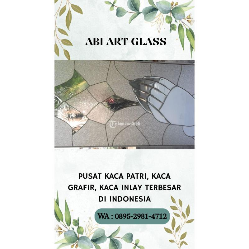 Tukang Kaca Patri Grafir Inlay Gereja - Bangka Selatan