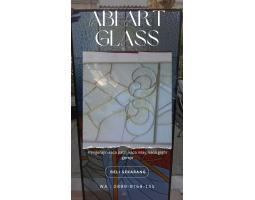 Kaca Stained Kaca Patri Grafir Inlay Gereja - Lingga