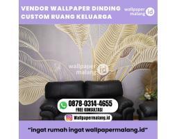 Vendor Wallpaper Dinding Custom Ruang Keluarga - Malang Kota